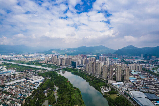臺州市黃巖區(qū)城市風光