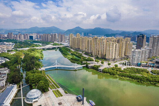 臺州市黃巖區(qū)城市風光