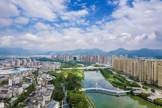 臺州市黃巖區(qū)城市風光