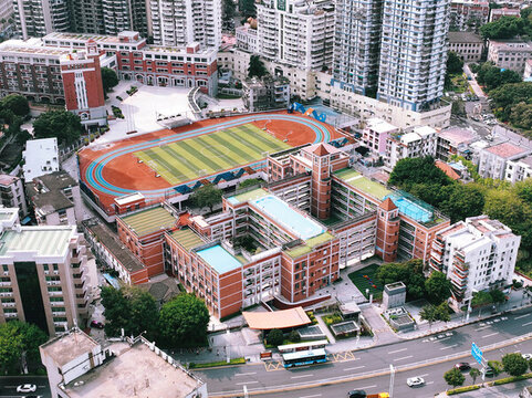 廈門實驗小學航拍