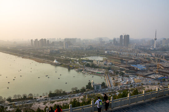 云龍湖夕陽