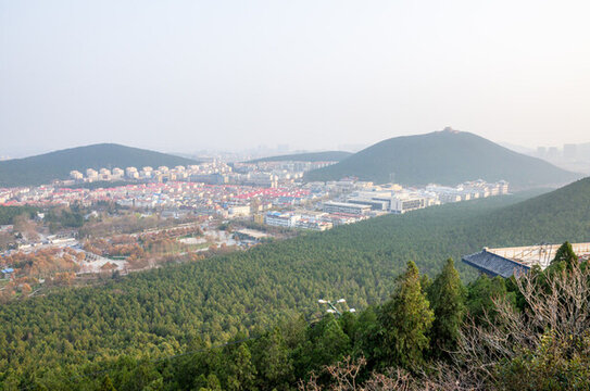 云龍山頂俯瞰徐州