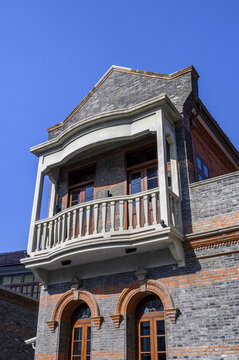 上海石庫門老建筑閣樓