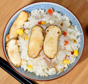 松茸飯