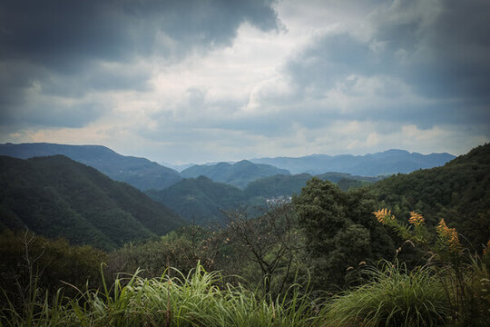 美麗山村