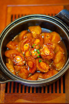 土豆燒鮑魚