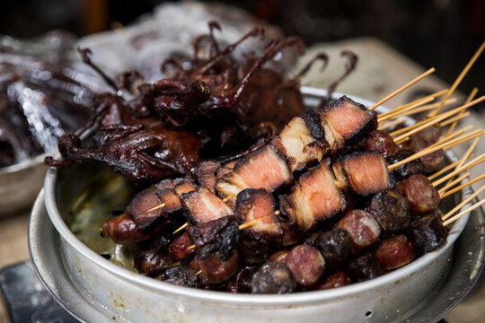 安昌古鎮(zhèn)上的醬肉