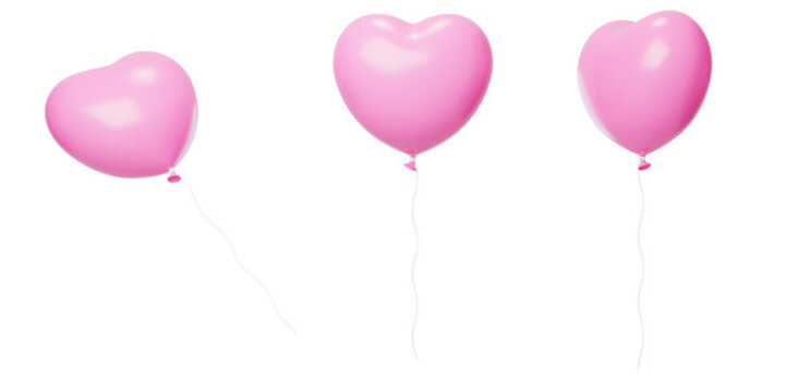 表白爱心浪漫爱情幸福气球3D
