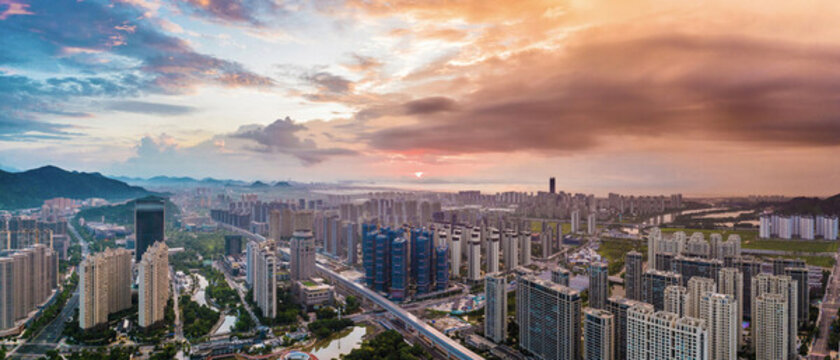 樂(lè)清城區(qū)全景風(fēng)光