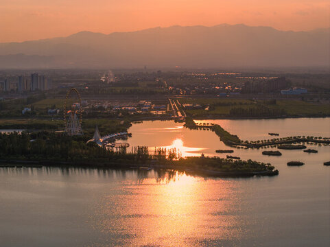 寧夏銀川覽山公園