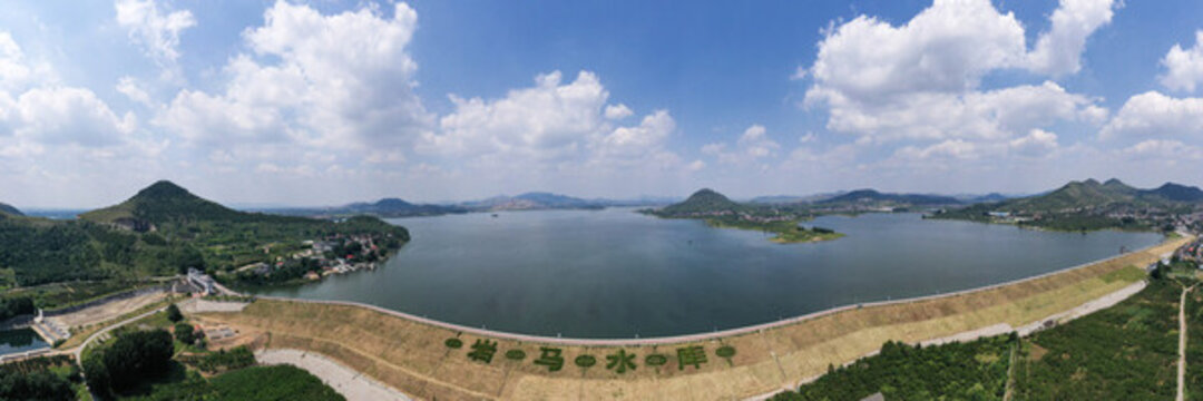 巖馬水庫全景