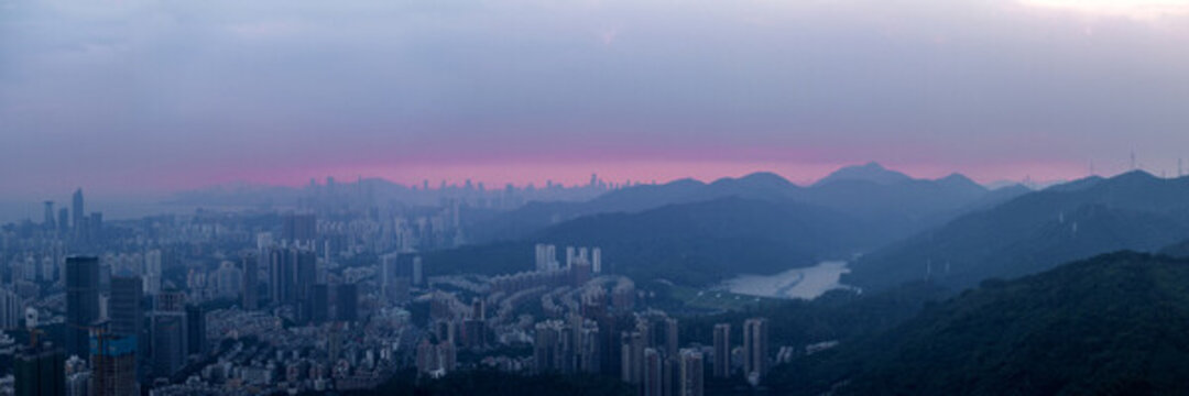 深圳全景圖