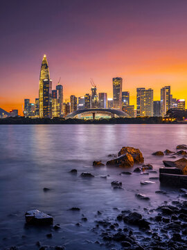 深圳灣夜景