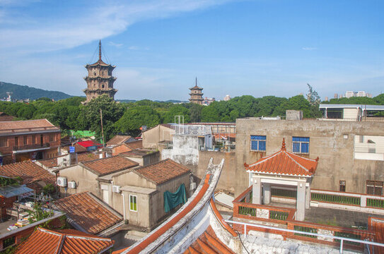 泉州古城地標(biāo)風(fēng)景