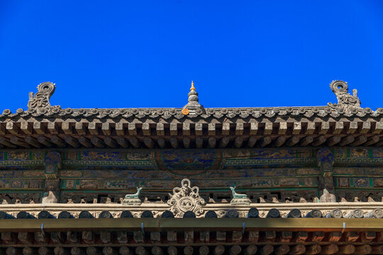 五臺山顯通寺大殿