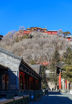 五臺山顯通寺菩薩頂