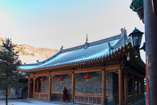 五臺山廣仁寺修行