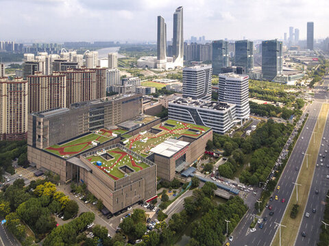 南京市兒童醫(yī)院航拍全景