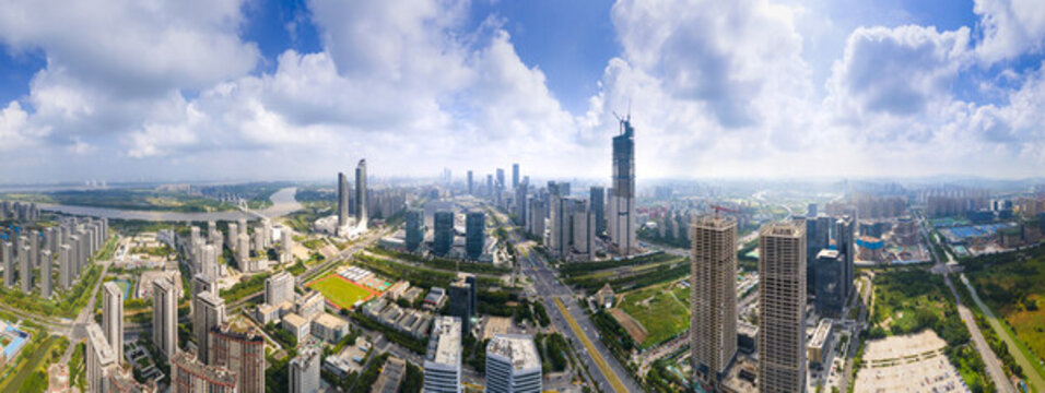 南京河西全景圖