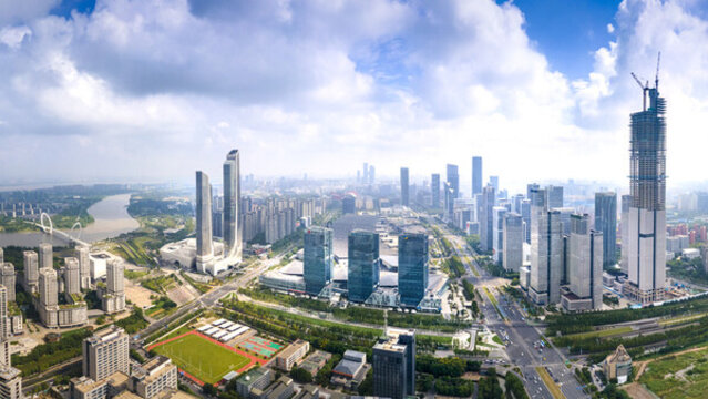 南京河西CBD地標(biāo)建筑群