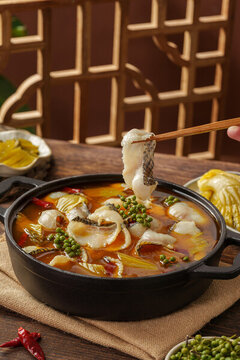 青花椒酸菜魚(yú)