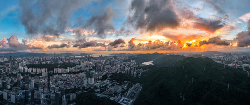 深圳全景圖