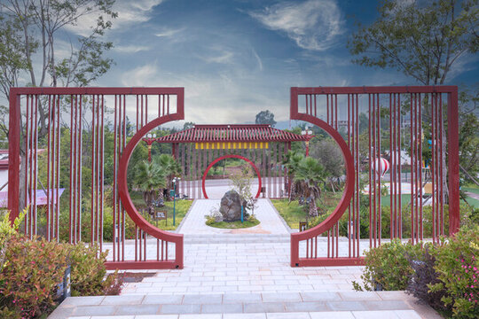 云南楚雄婚慶文化園園林景觀(guān)