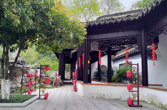 江蘇宜興梁祝故里英臺閣閣樓