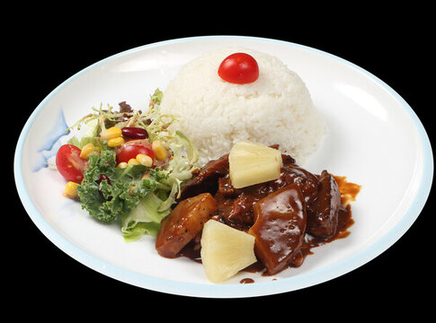 黑椒牛腩飯