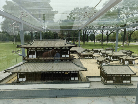 大明宮殿復(fù)原景觀