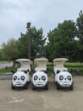 公園內(nèi)部游覽車
