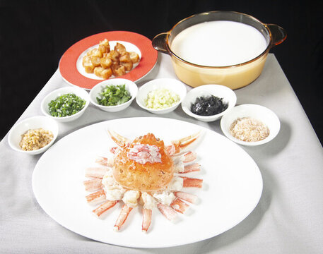 松葉蟹煮豆?jié){