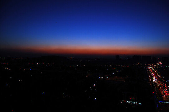 美麗的城市夜景