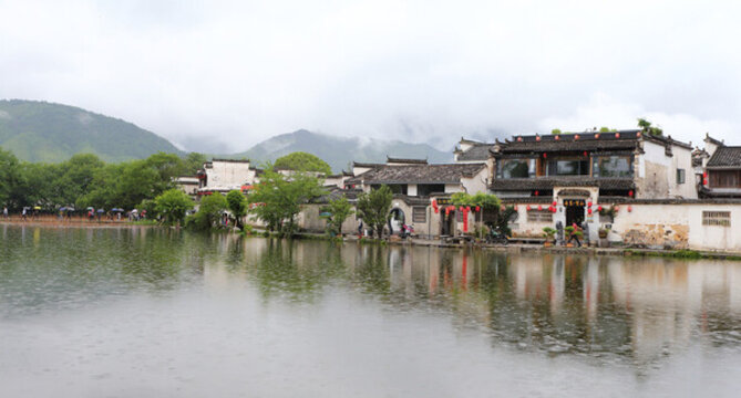 安徽宏村山水風景