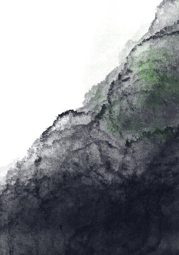 水墨底紋