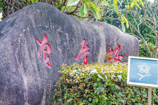 廈門環(huán)島南路邊的曾厝垵石雕