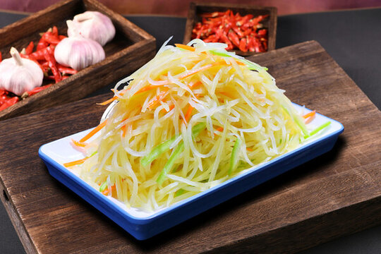 熗拌土豆絲