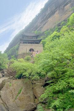 四川劍門關(guān)古城墻關(guān)樓