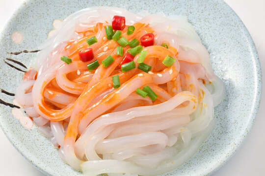 麻醬撓涼粉