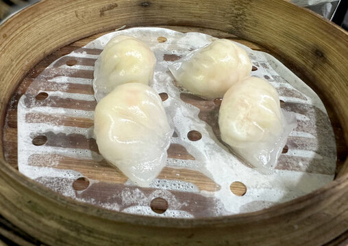 水晶蝦餃