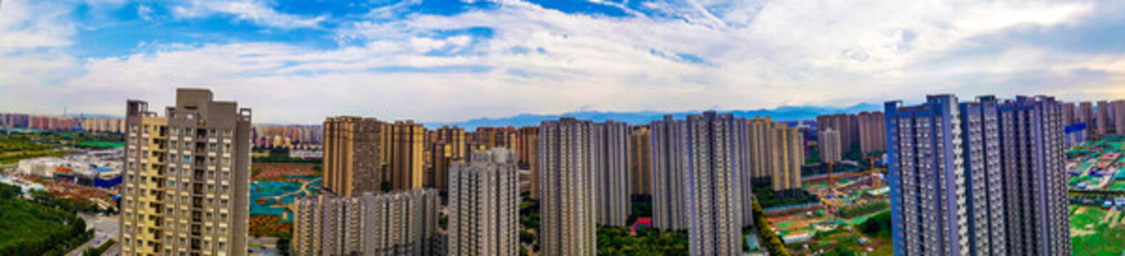居民住宅樓全景