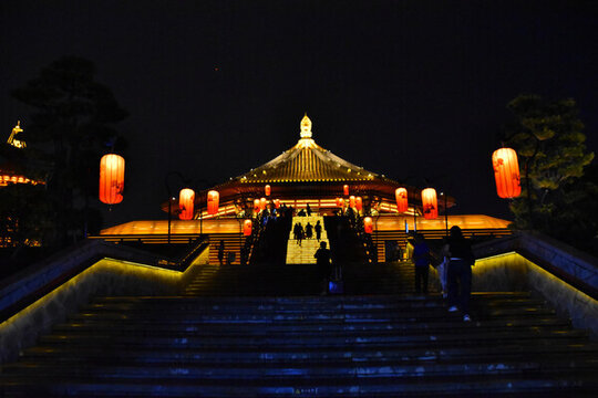洛陽明堂夜景