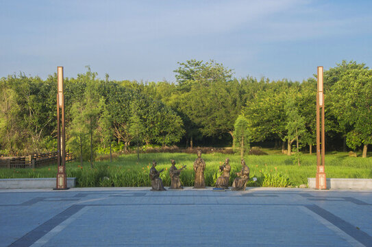 泉州筍江公園南音廣場
