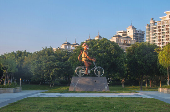 筍江園景色