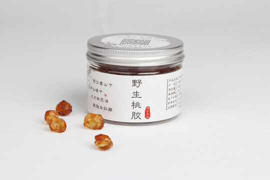 桃膠皂角米桃花淚植物膠原