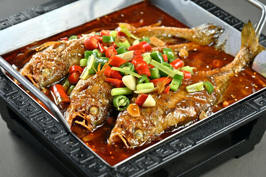 炭烤小黃魚