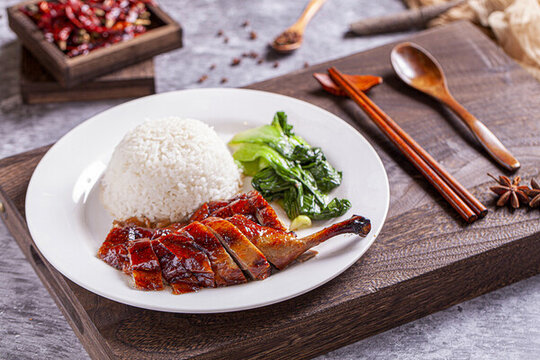 蜜汁鴨腿飯