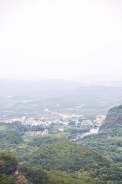 廣東韶關(guān)丹霞山山頂風(fēng)景