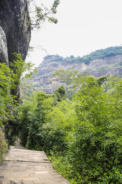 廣東韶關(guān)丹霞山山頂風(fēng)景