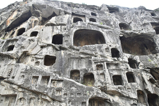 龍門(mén)石窟佛龕